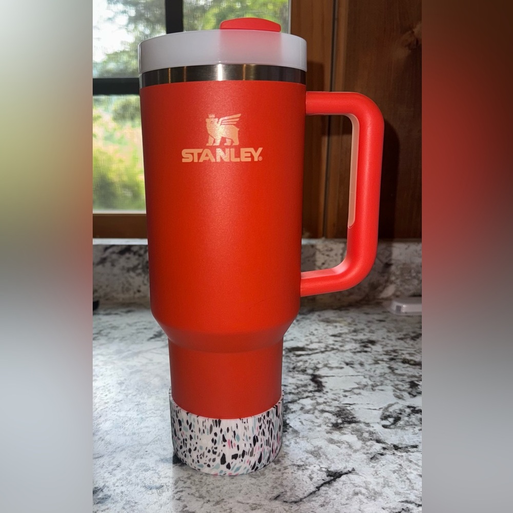 Stanley 40oz Tumbler Tigerlily with Terazzo Boot